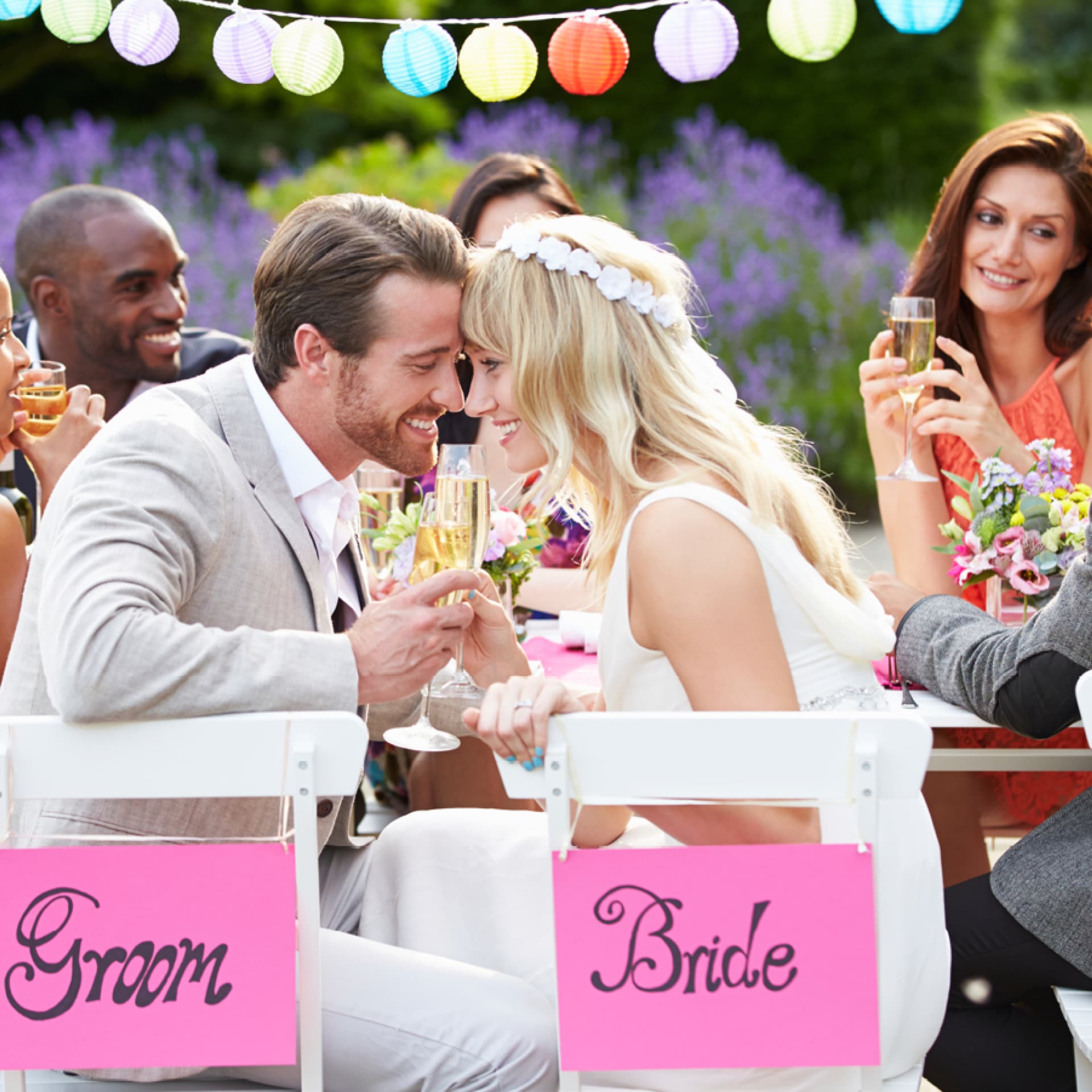 Spartipps für die Hochzeit Braut und Bräutigam