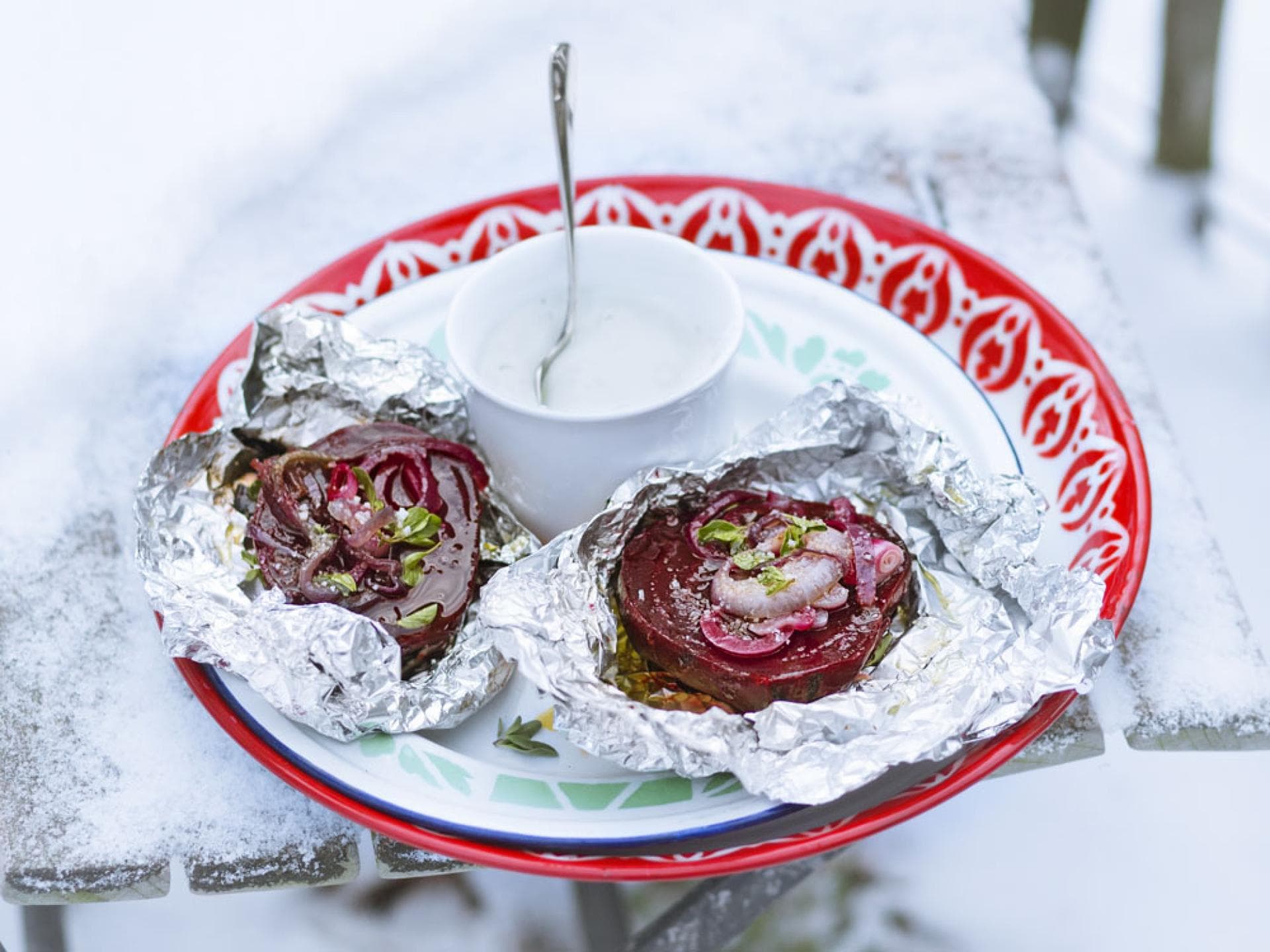 Rote Bete Wasabi Schmand Rote Bete Wasabi Schmand