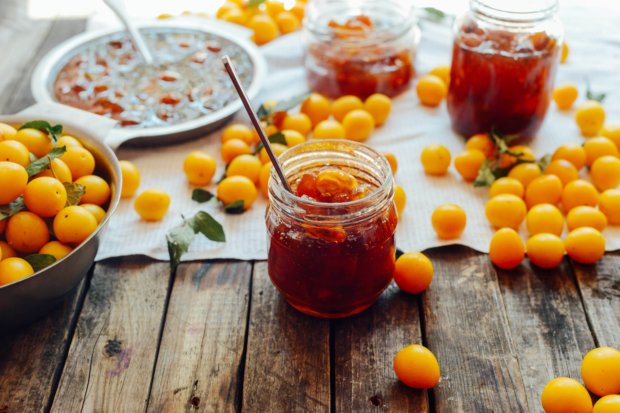 Omas Marmeladen Rezept: Mirabellen-Vanille-Konfitüre