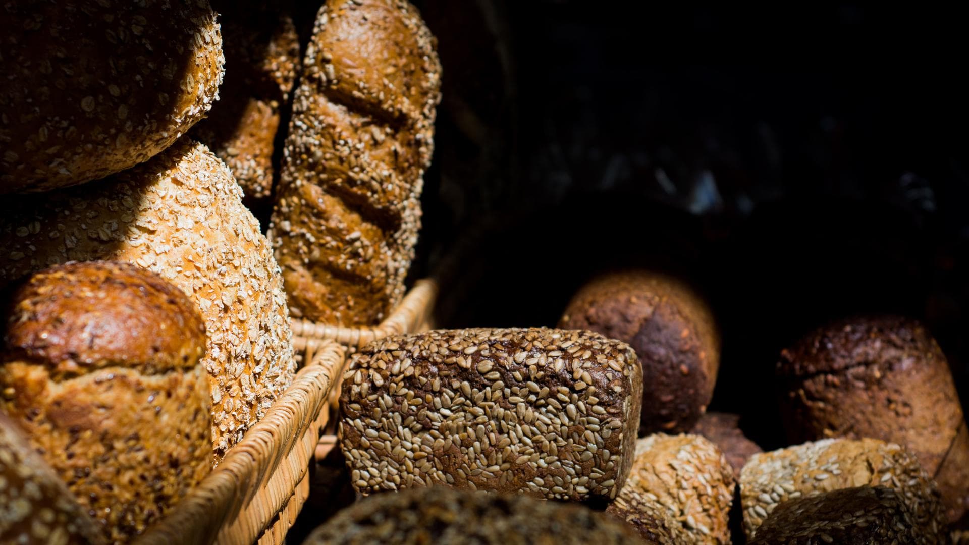 Verschiedene Brotsorten
