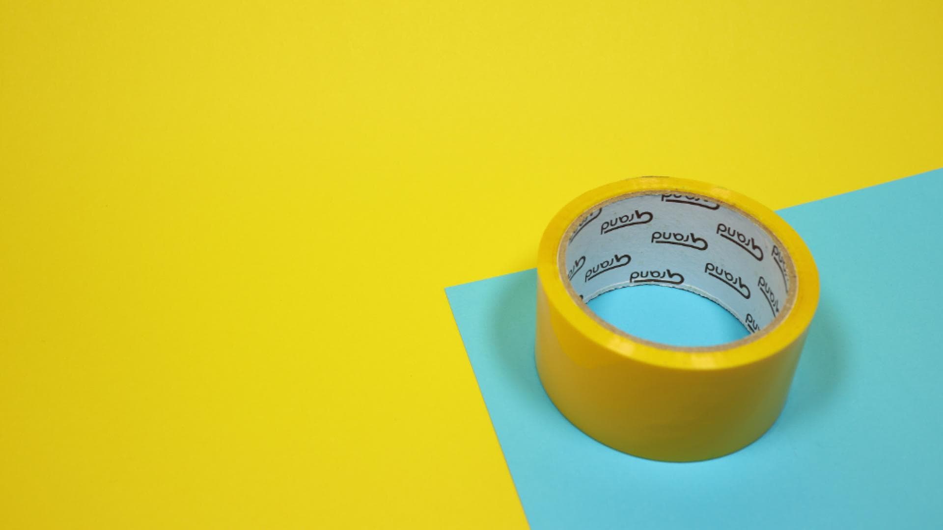 Gelbes Panzertape