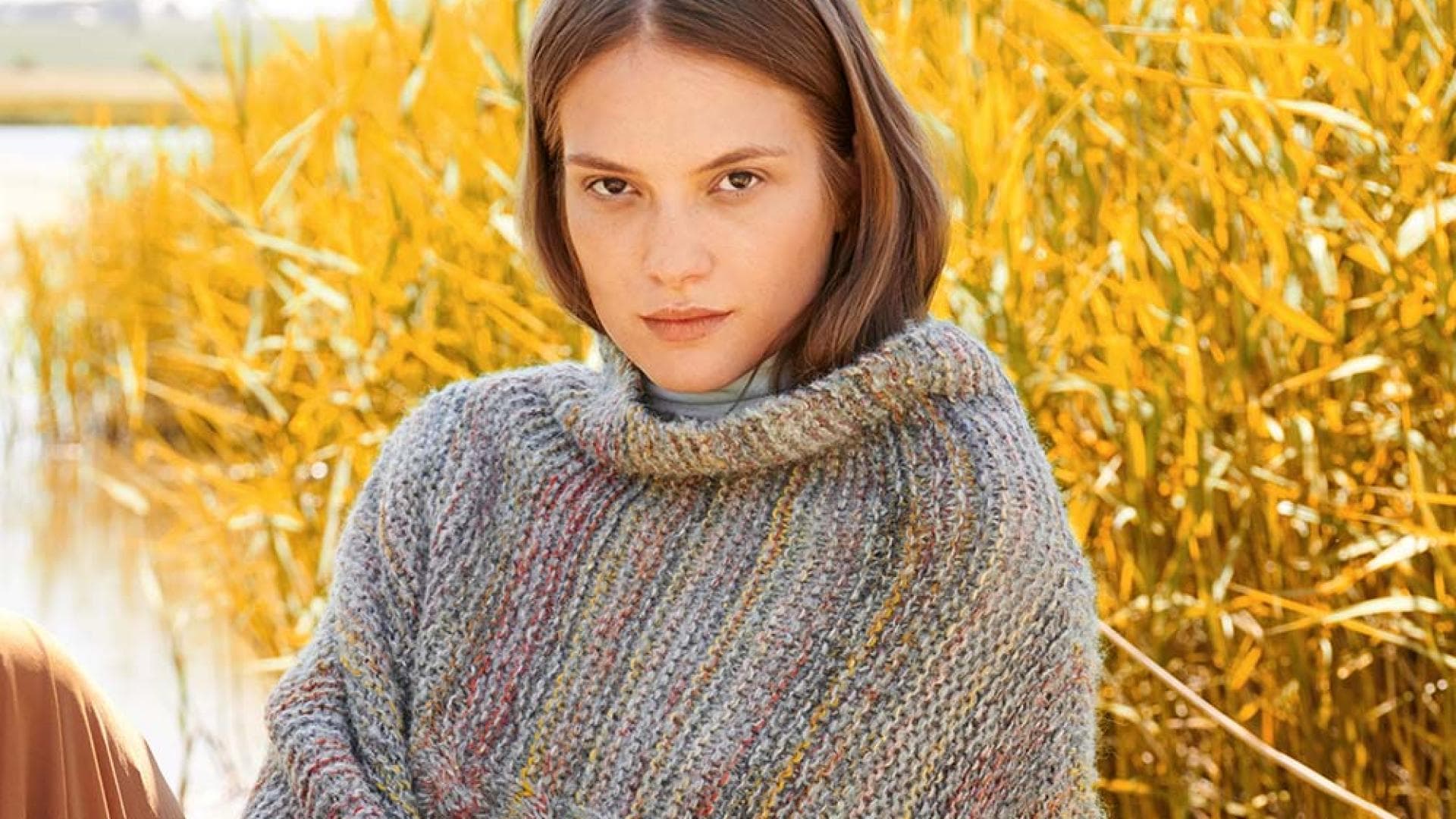 Oversize Strickpullover in Multicolor Strickanleitung