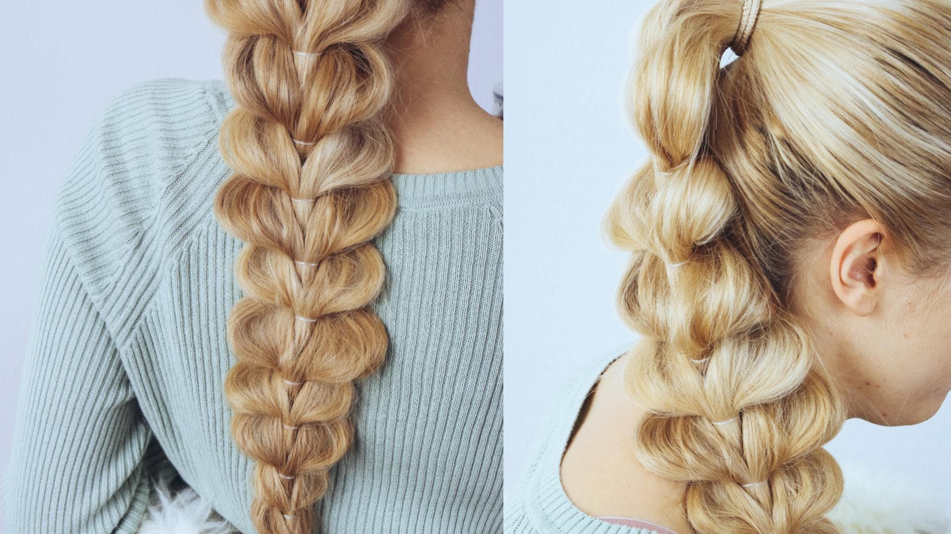 Flechtfrisur Lass Dein Haar herunter