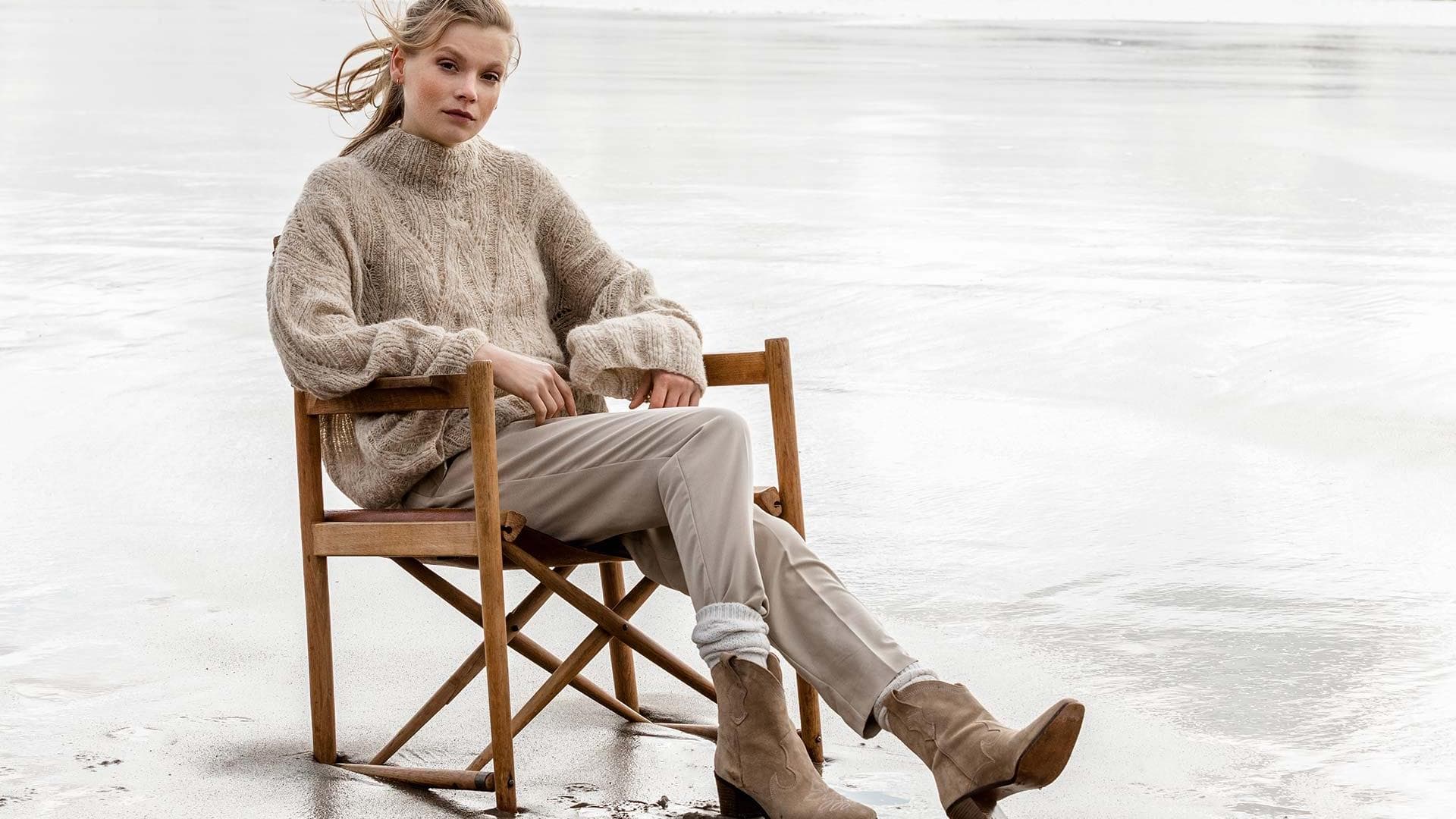 Strickanleitung: Pullover mit feinem Flechtwerk