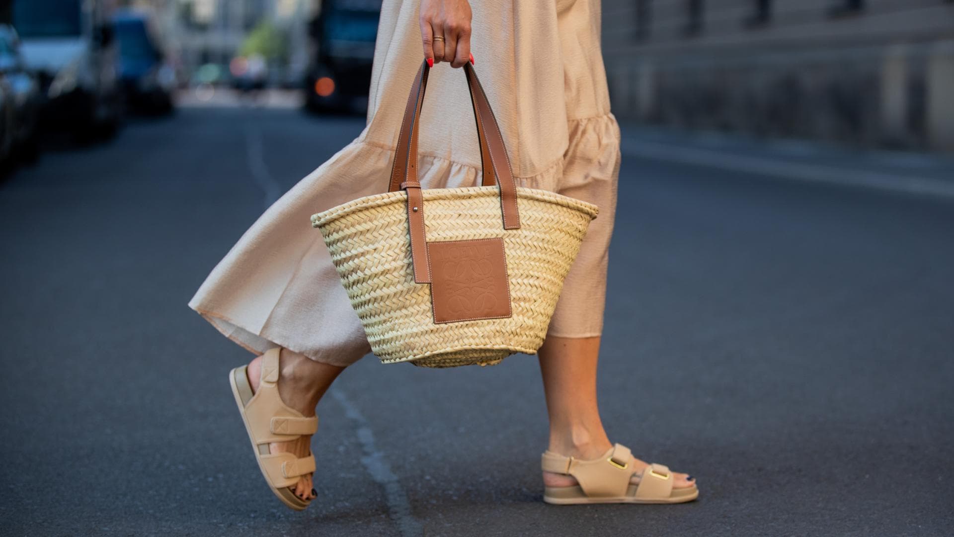 Streetstyle in Beige