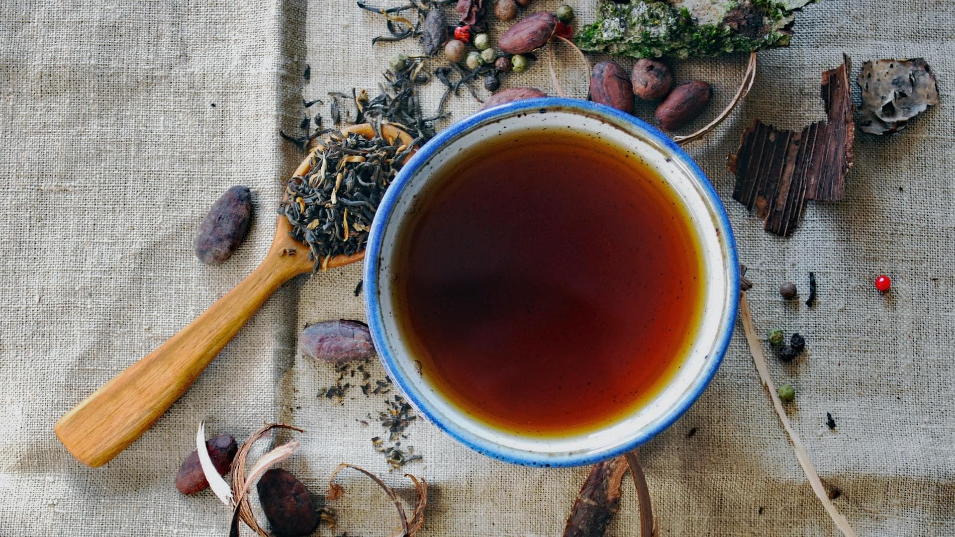 Tasse Oolong Tee.