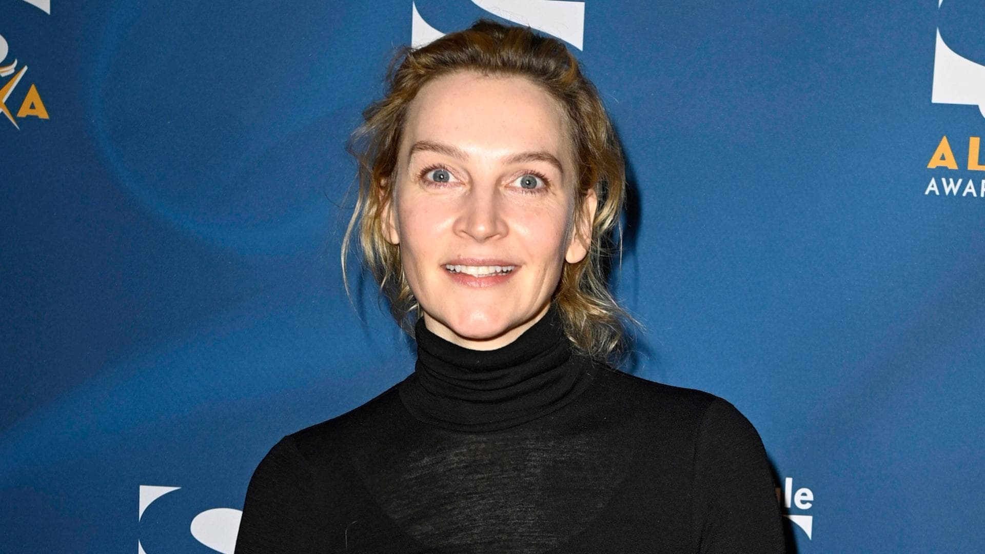 Schauspielerin Jana Klinge bei einem öffentlichen Auftritt.