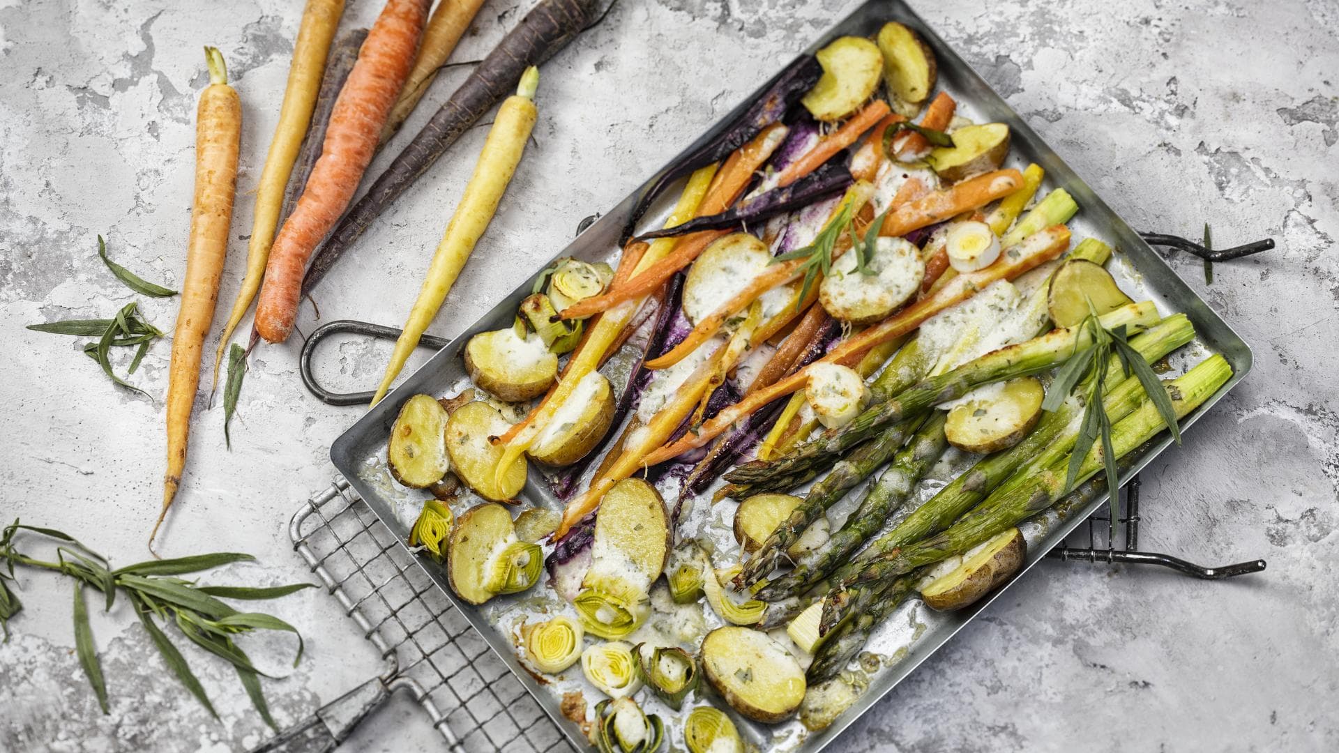 Gratiniertes Frühlingsgemüse 