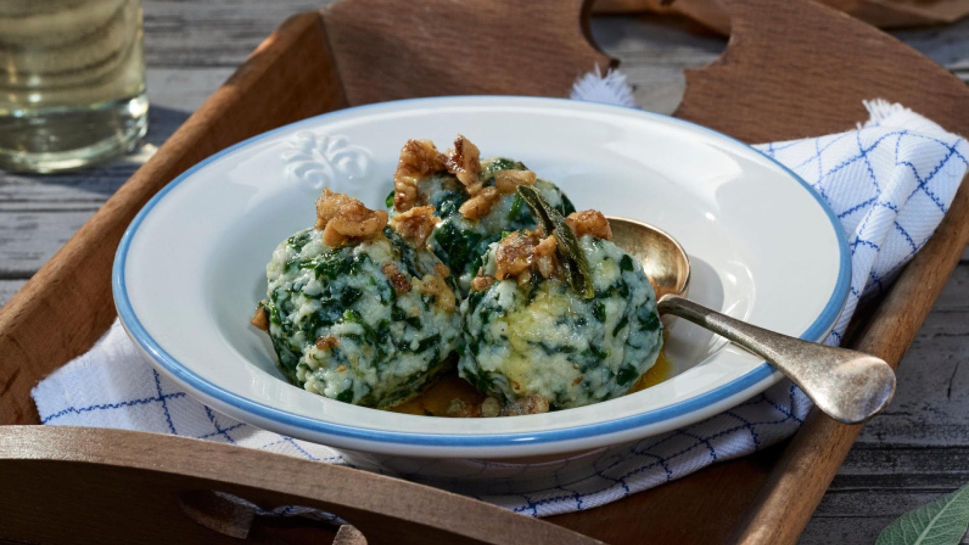 Spinatknödel 