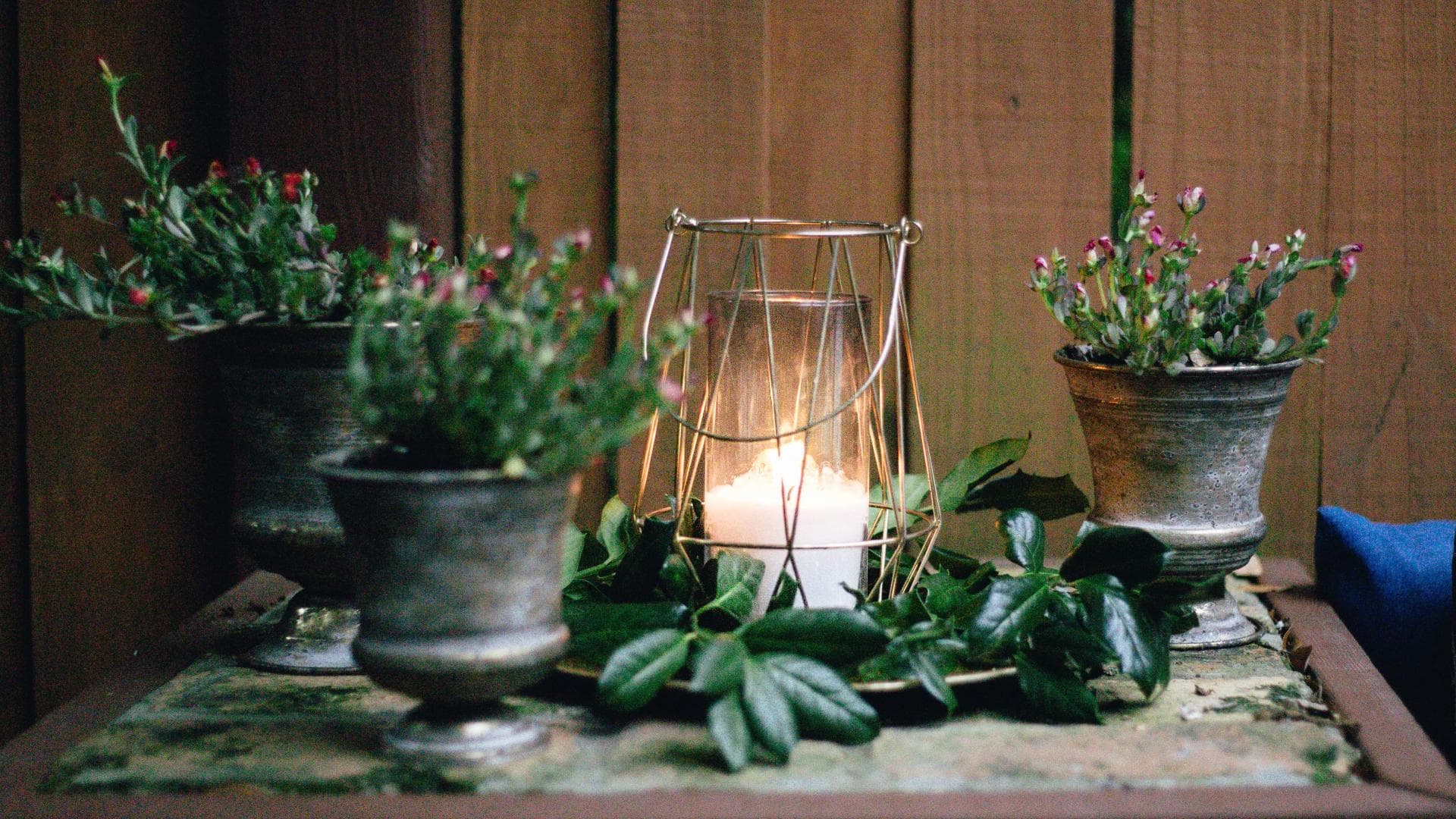 Kerzen für den Balkon 