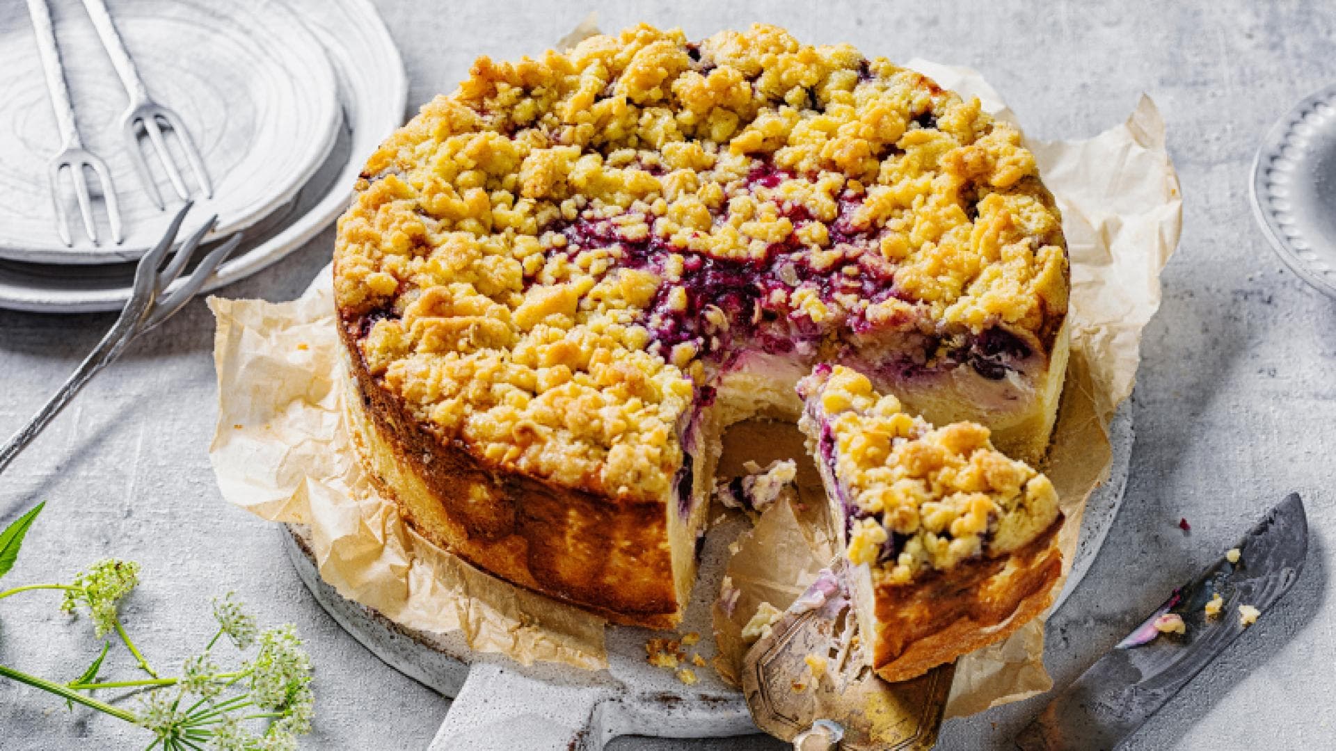 Skyr-Käsekuchen 