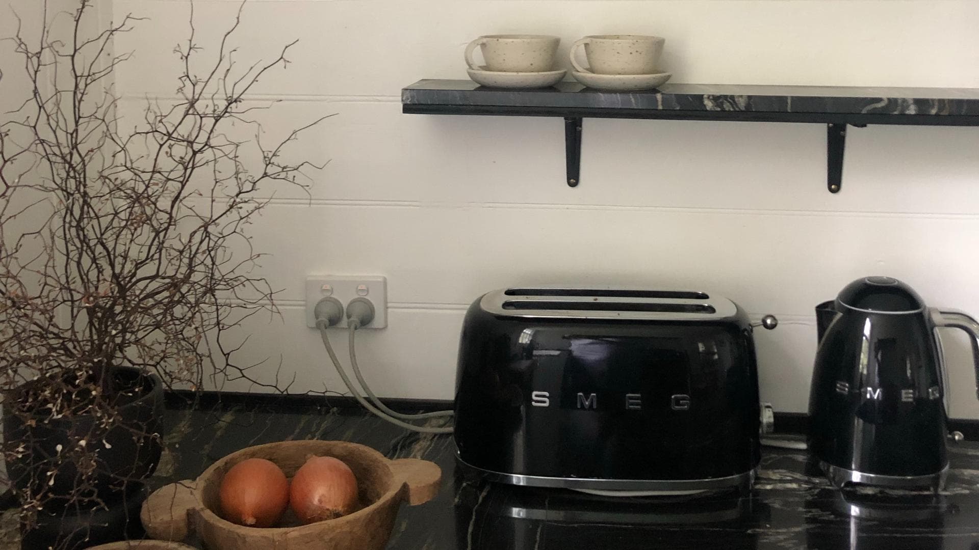 Toaster in der Küche.