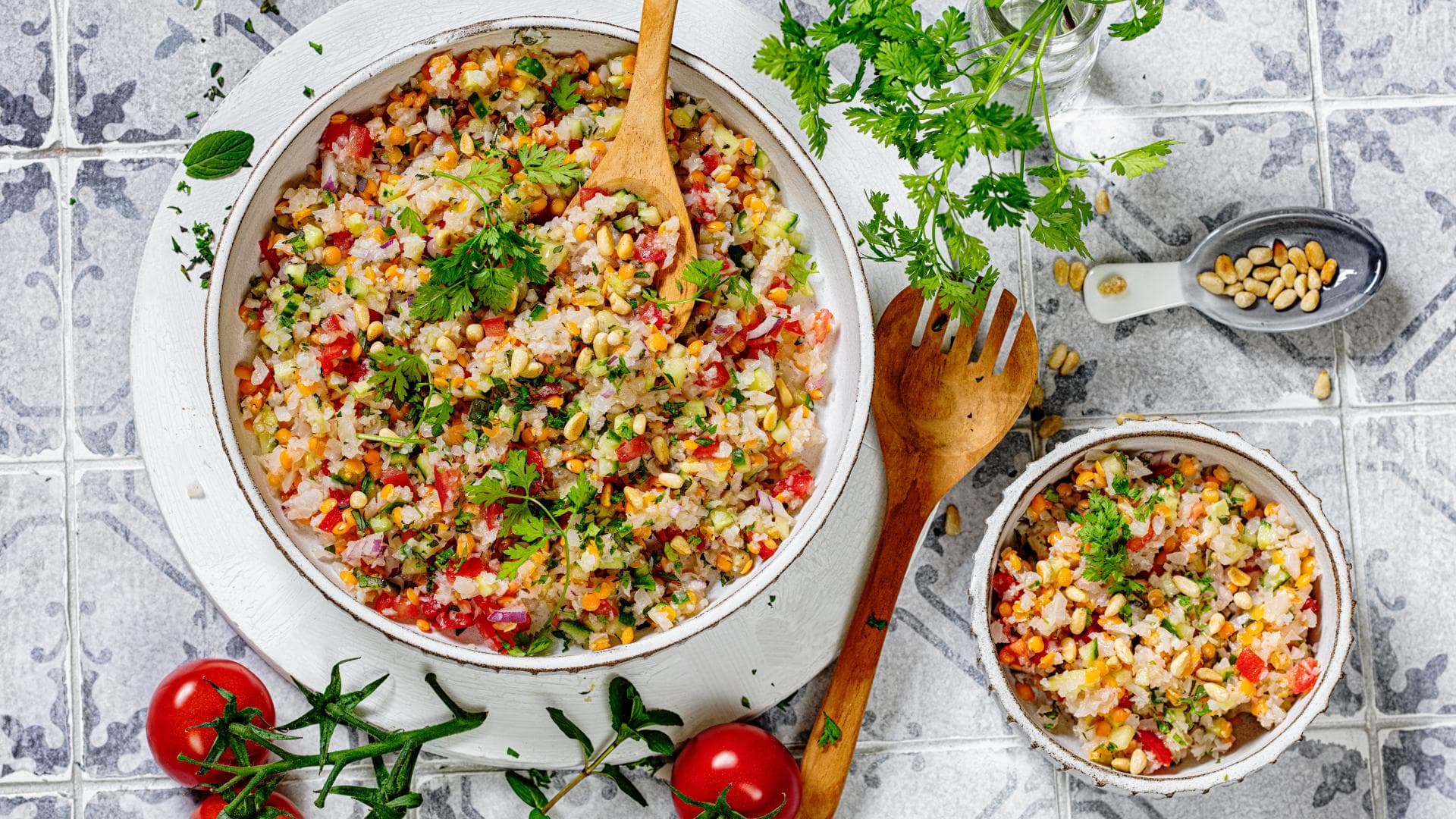 Blumenkohl Tabouleh 