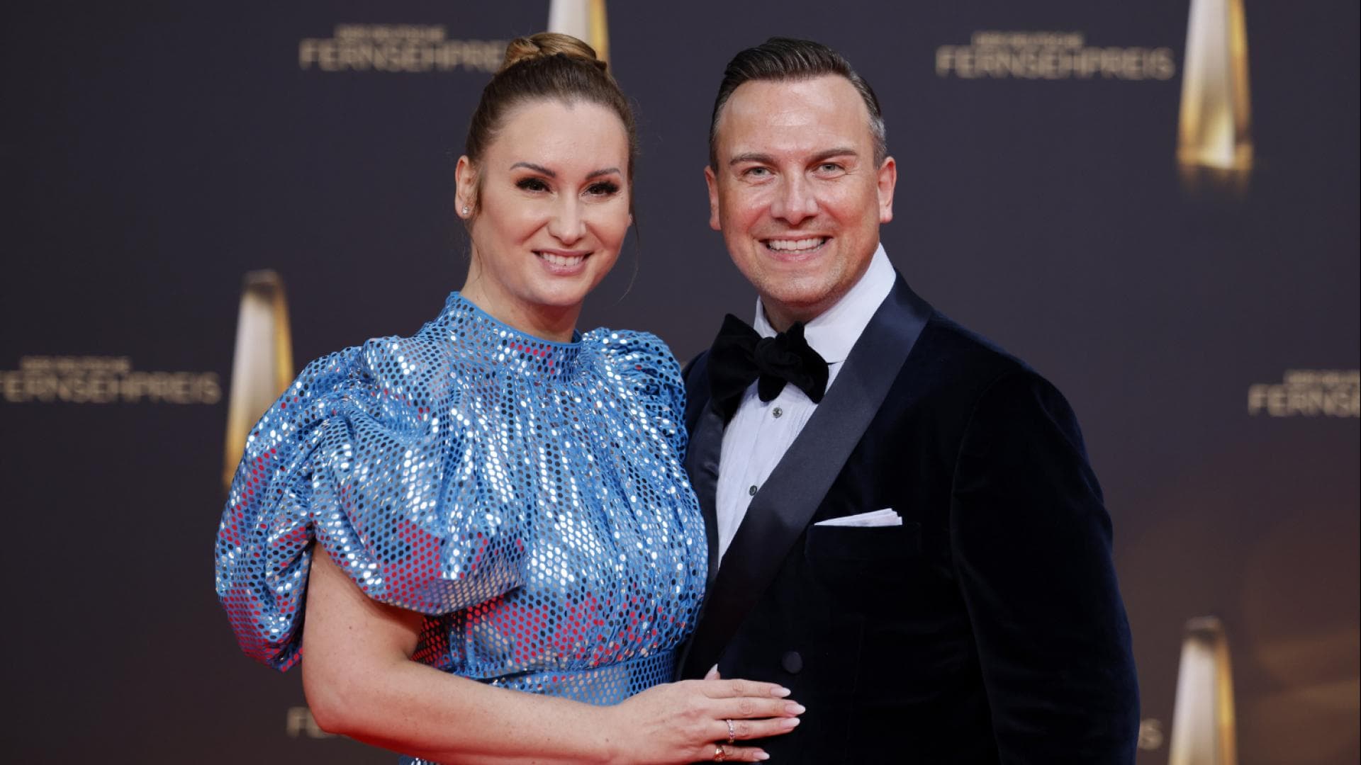 Tim Raue mit seiner Ehefrau Katharina Wolschner