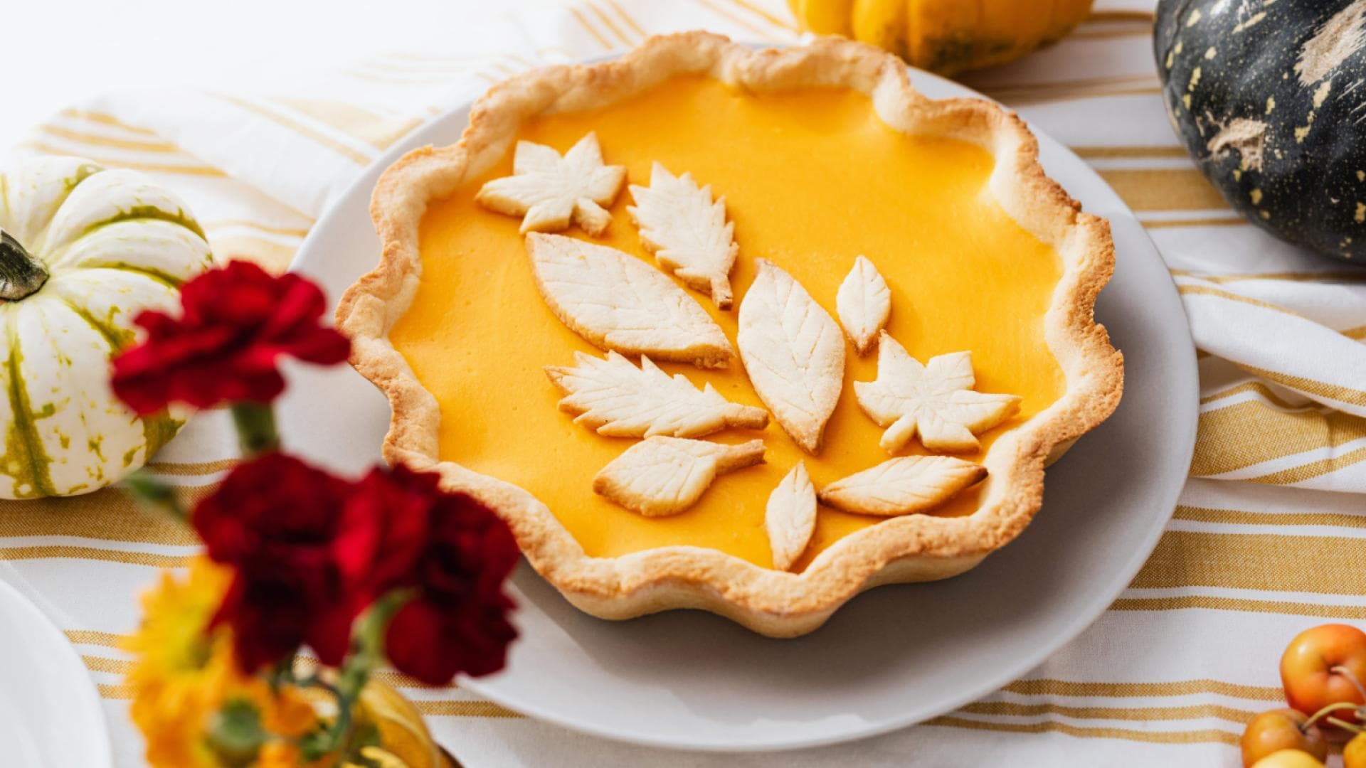 Amerikanischer Pumpkin Pie