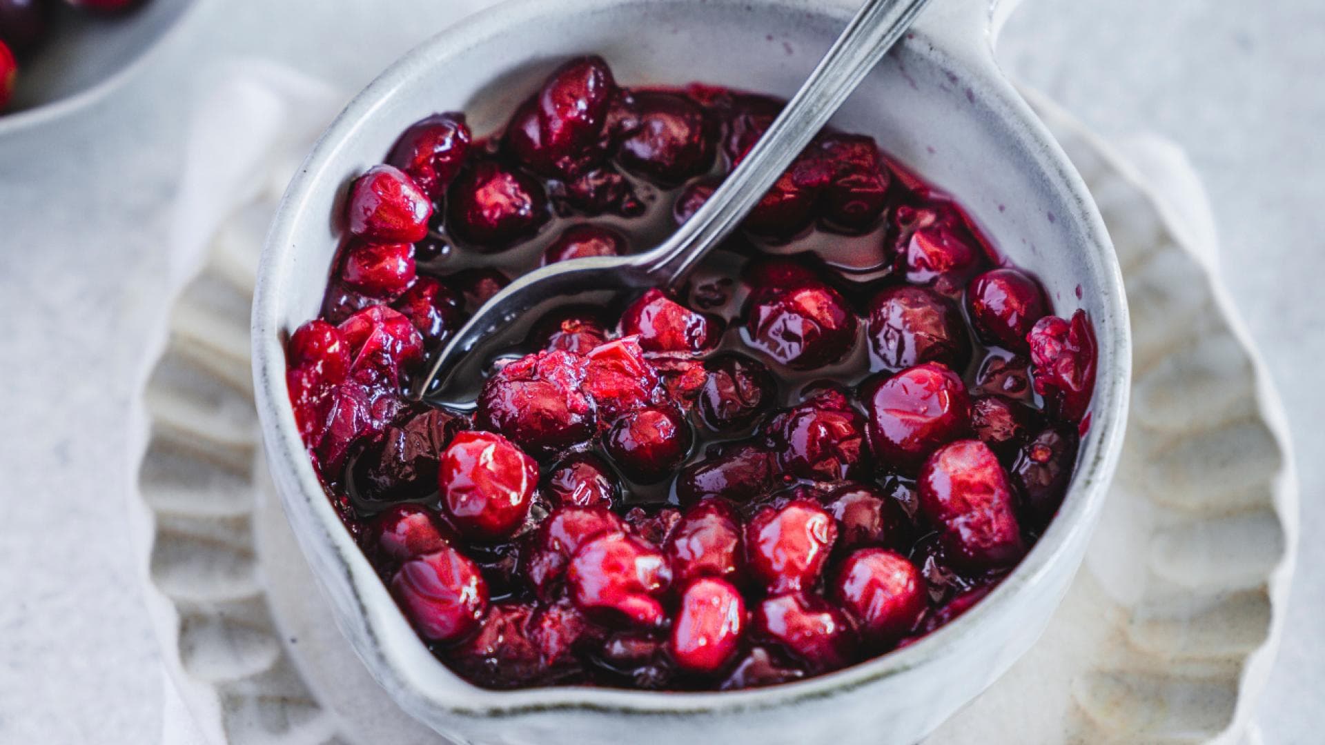 Cranberry Chutney in einer Schale