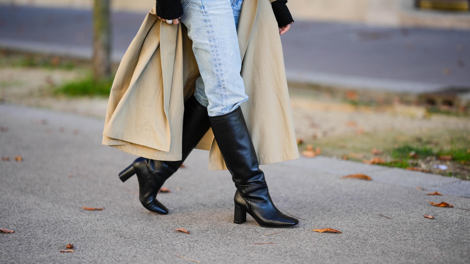 Elegante Stiefel mit Absatz 