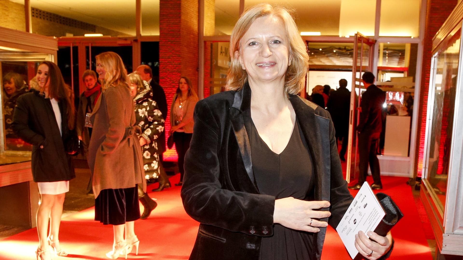 Johanna Gastdorf bei einer öffentlichen Veranstaltung