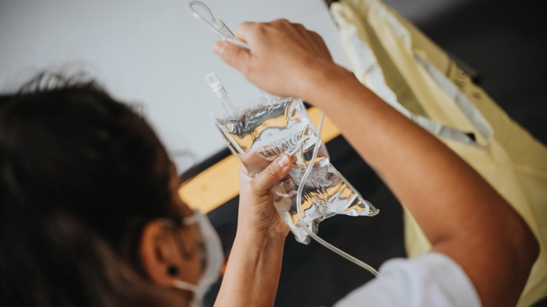 Immunbooster-Trends Vitamin-C-Infusion