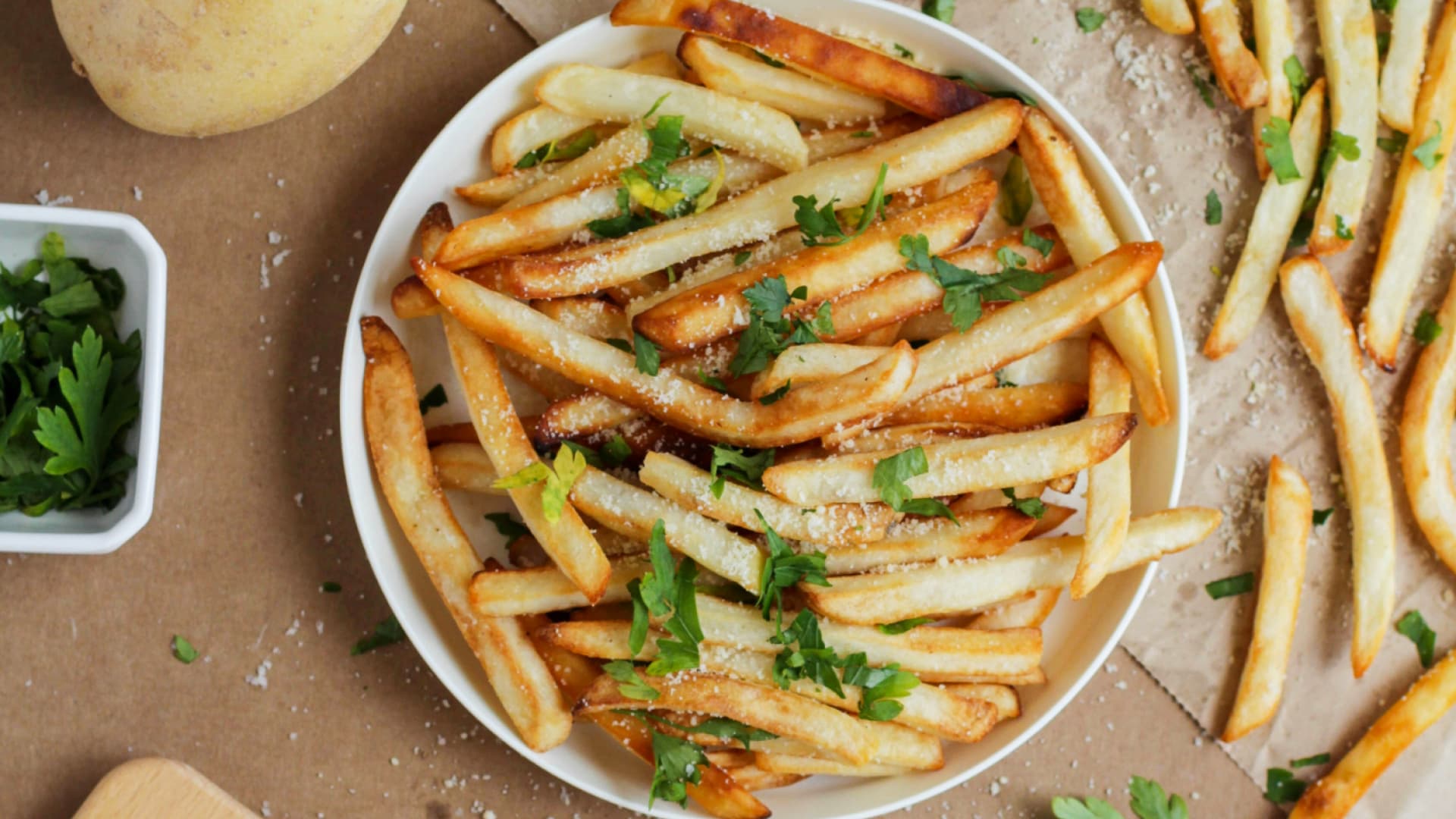 Selbst gemachte Pommes
