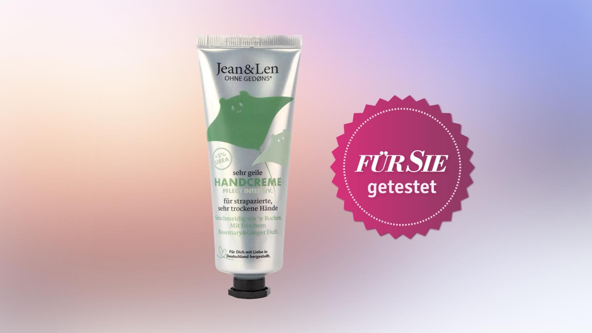 Handcreme von Jean & Len 
