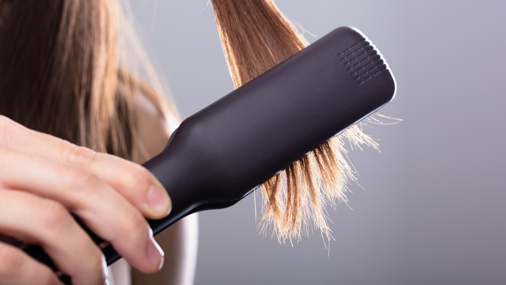 Glättungsbürste für die Haare
