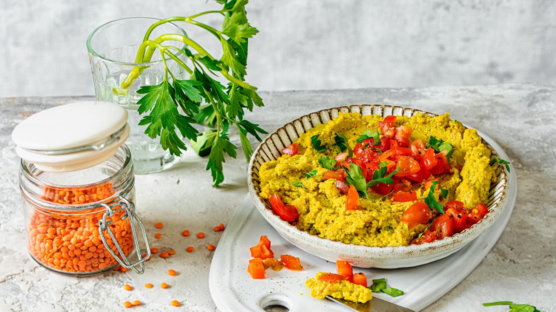 Veganer Linsenaufstrich 