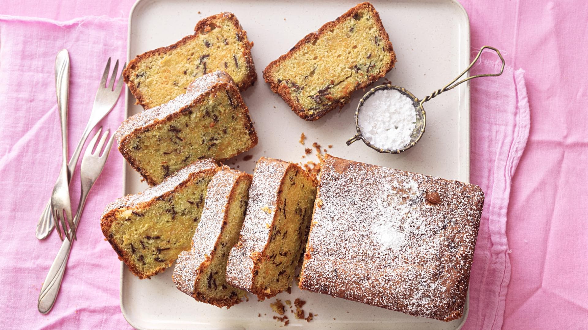 Schneller Apfel-Schokokuchen