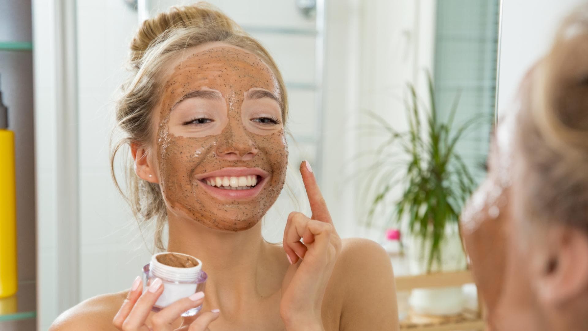 Gesichtsmaske mit Honig und Zimt 
