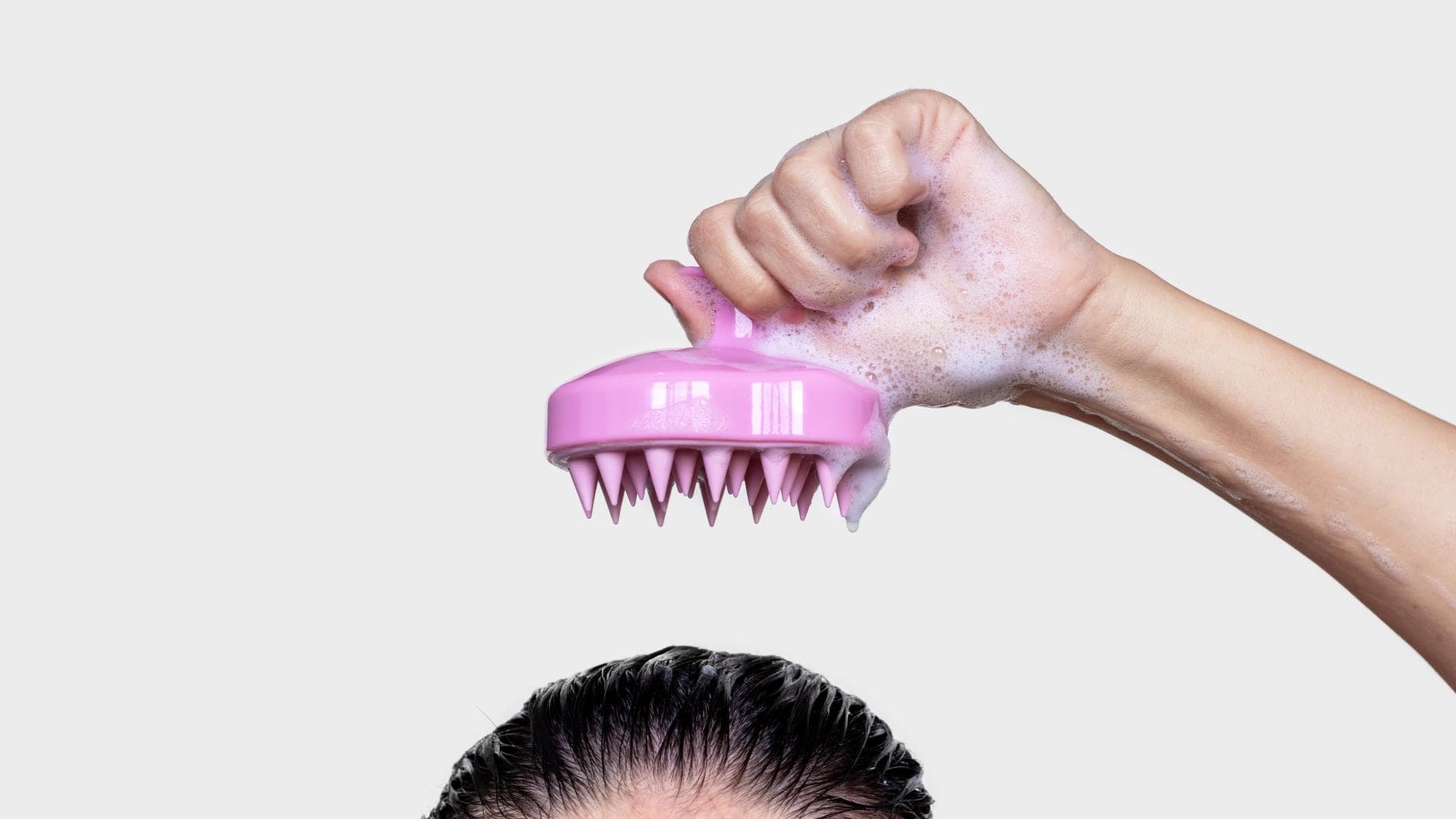 Kopfhautpeeling Massage Bürste