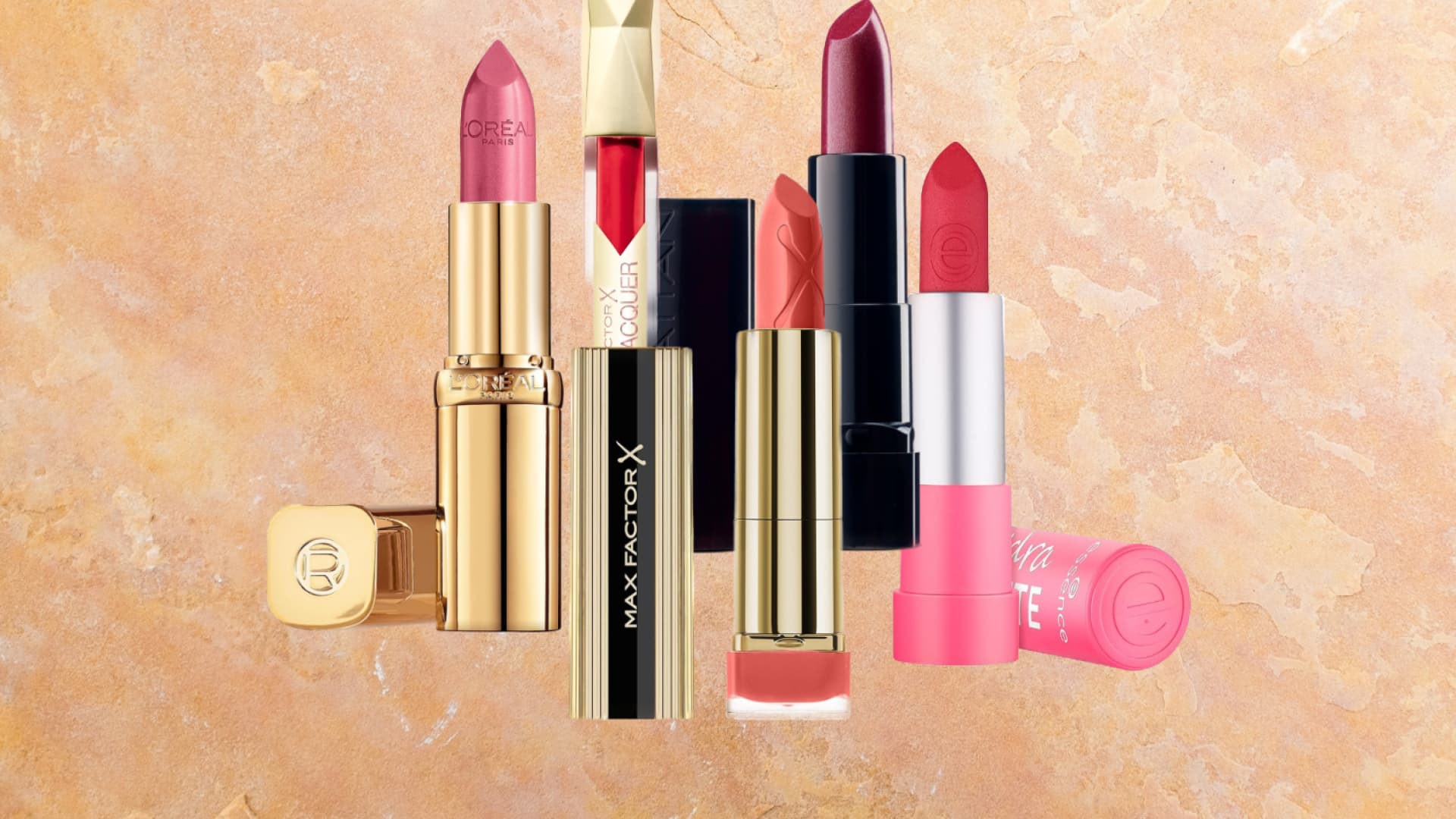 Drogerie-Lippenstifte für trockene Lippen
