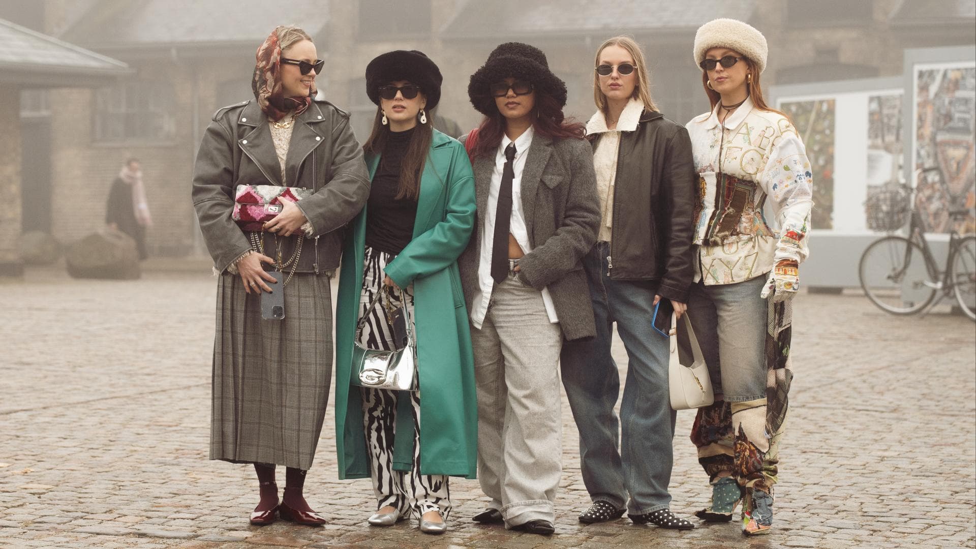 Streetstyles bei der Copenhagen Fashion Week