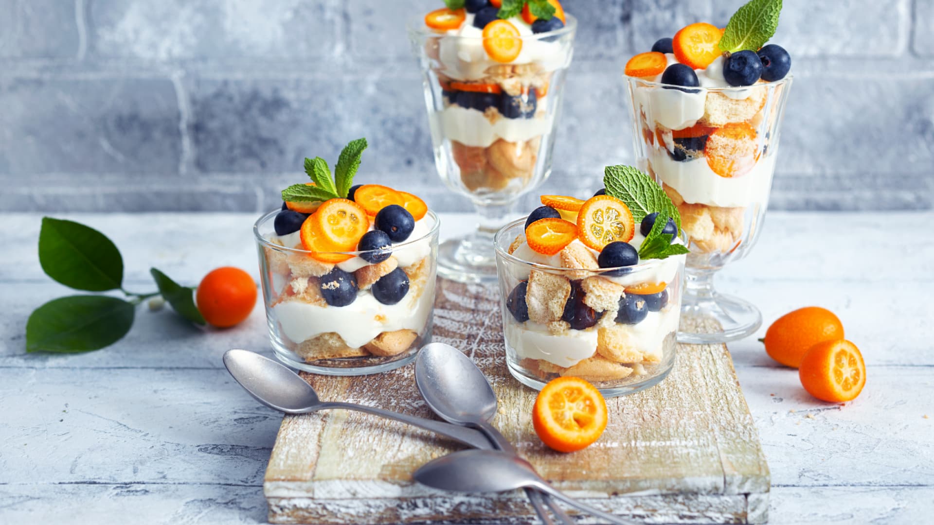 Zitronen-Cheesecake im Glas