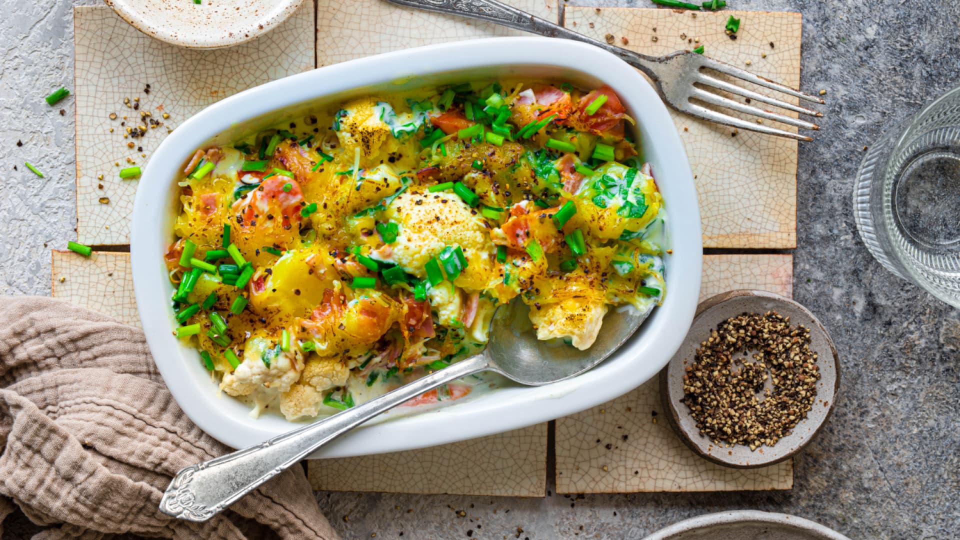 Blumenkohl-Kartoffel-Auflauf