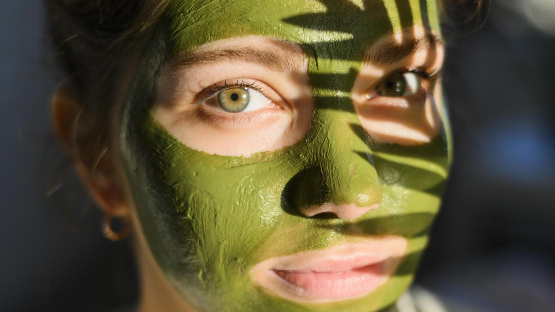 Grüner Tee Hautmaske