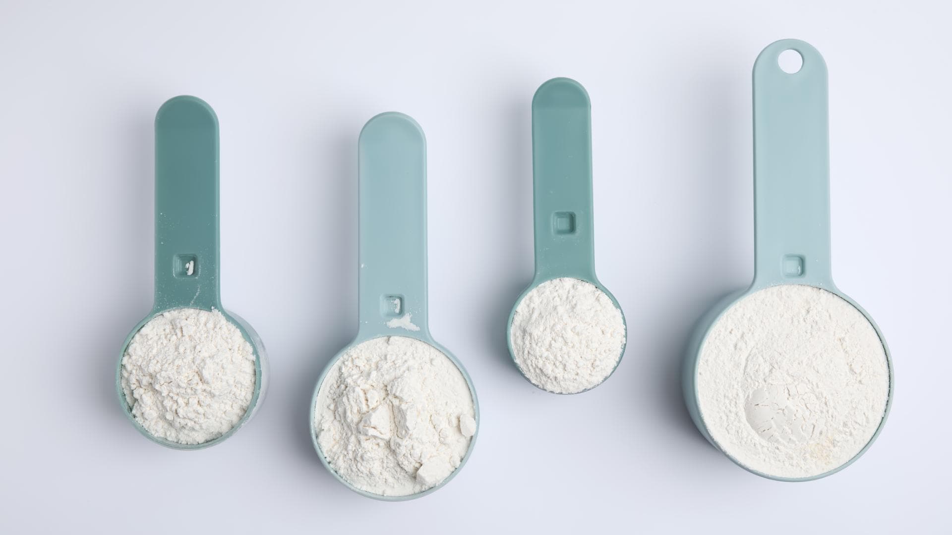 Proteinpulver Unterschiede in Messlöffeln