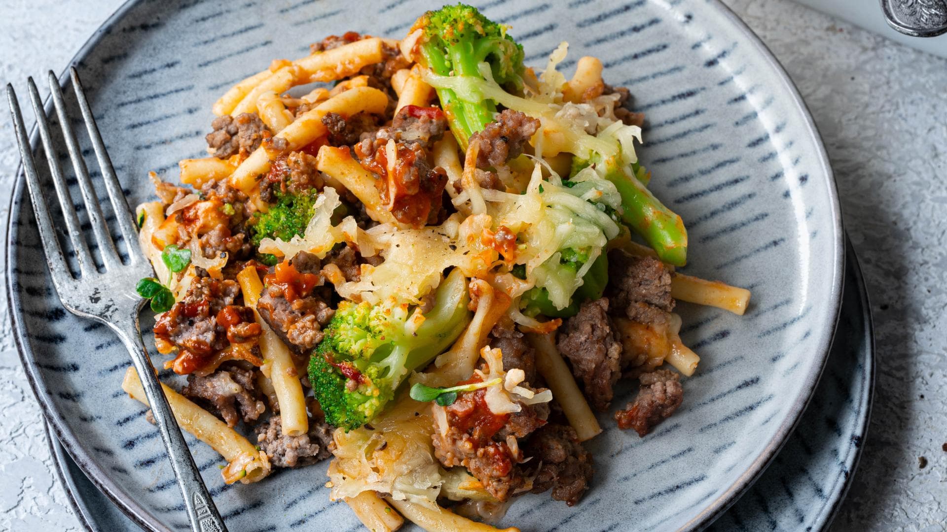 Brokkoli-Hack-Gratin 