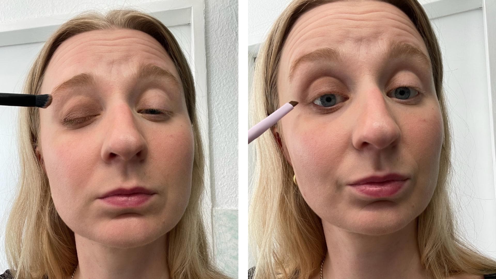 Dunklen Lidschatten für Smokey Eyes auftragen 