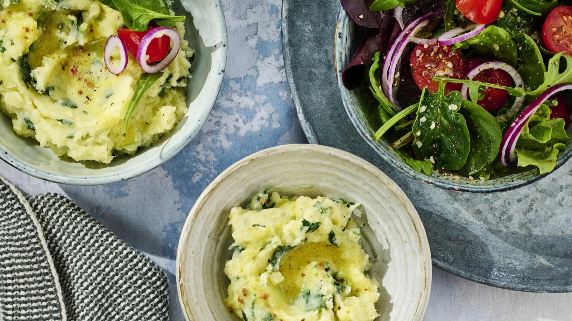 Spinat-Kartoffelstampf 