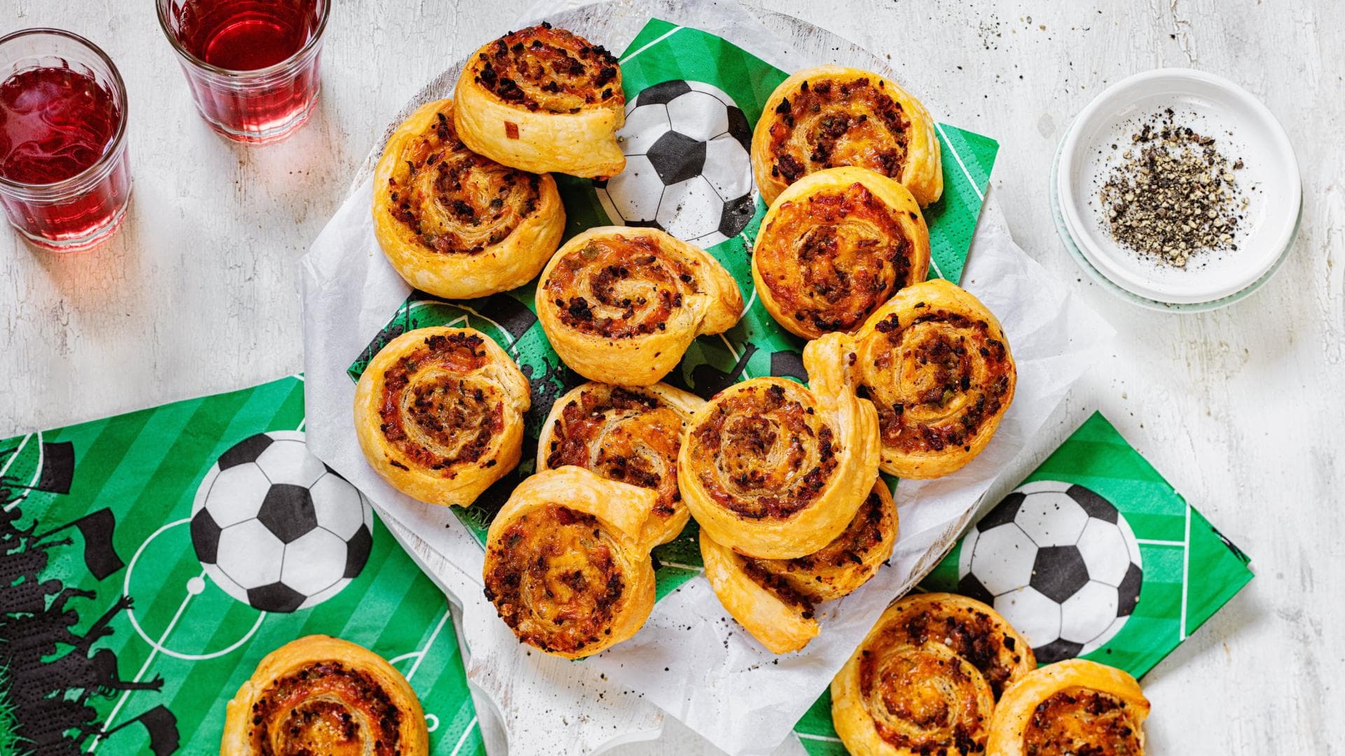 Cheeseburger-Rolls 