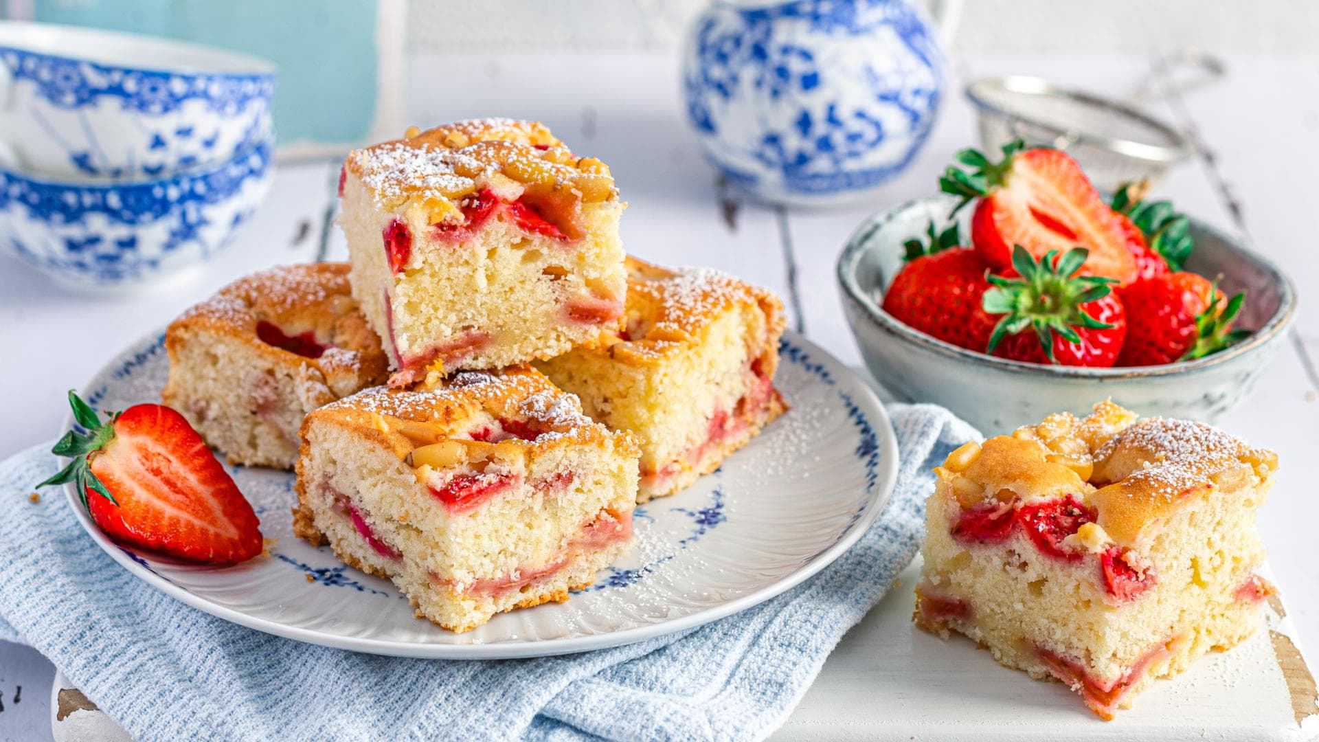 Erdbeer-Buttermilch-Kuchen