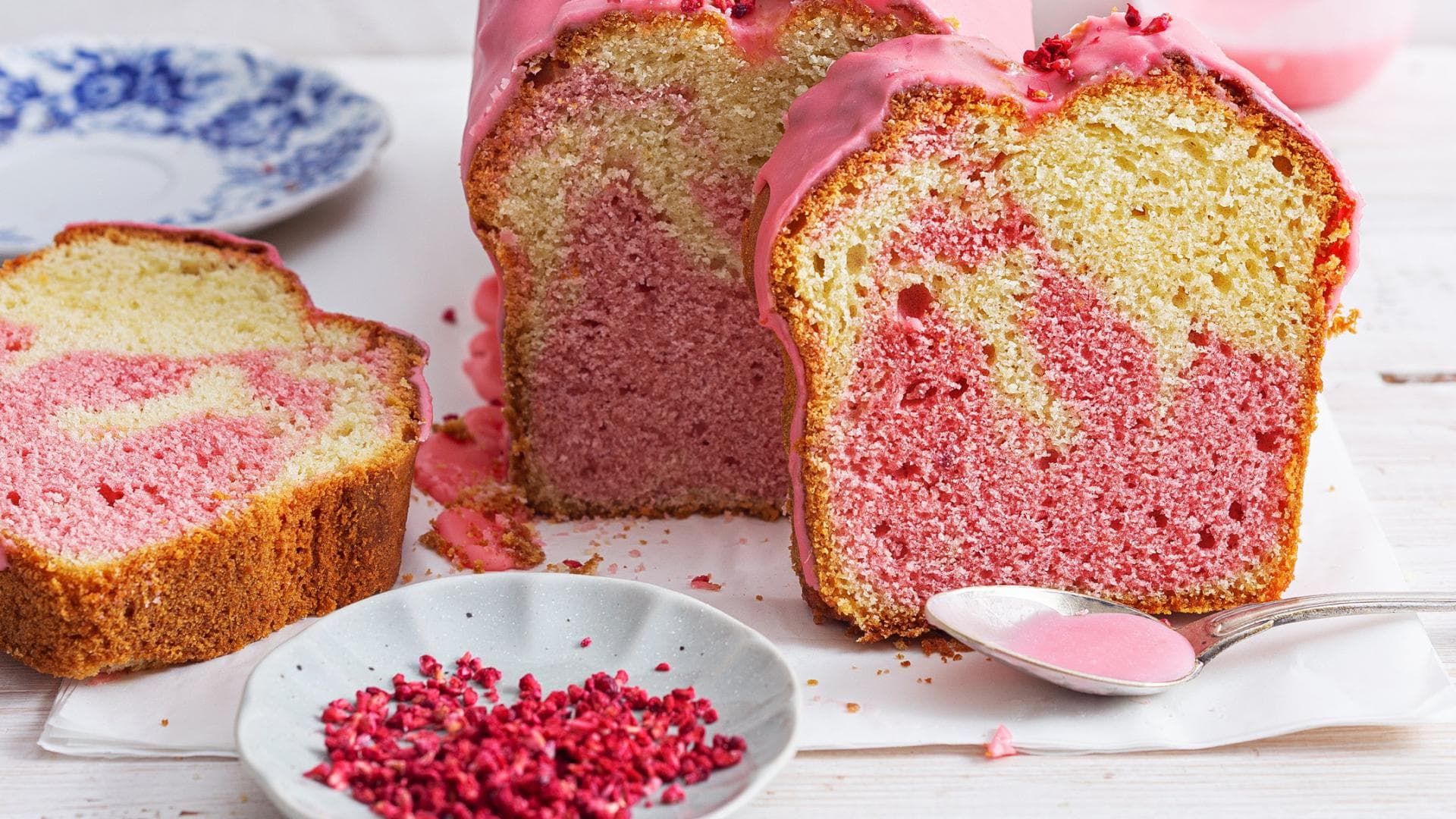 Himbeer-Marmorkuchen 