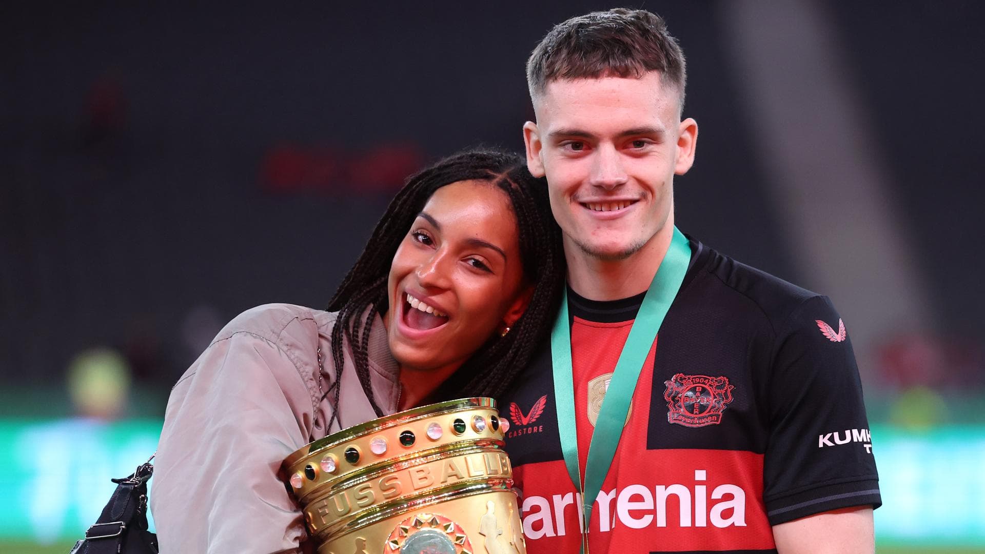 Florian Wirtz und seine Freundin Aaliyah