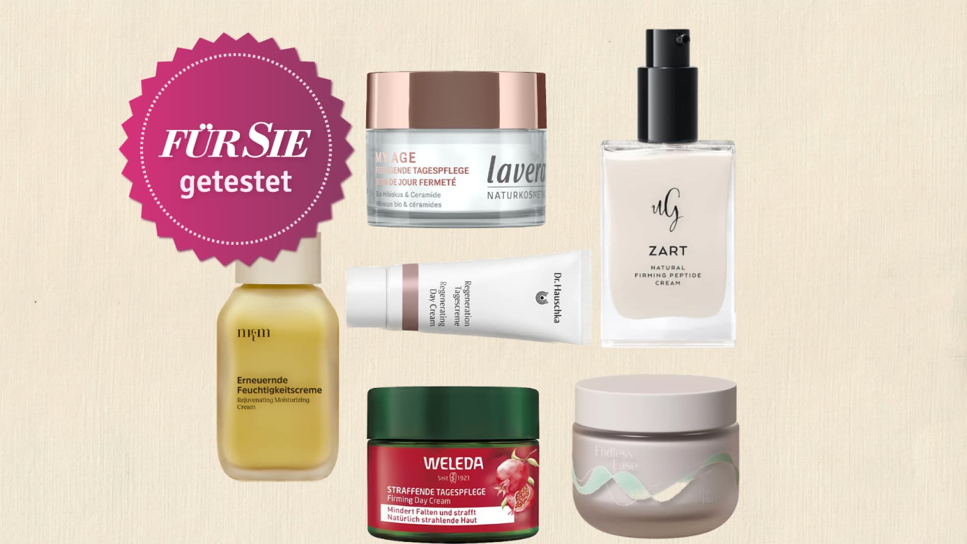 Die besten Naturkosmetik-Gesichtscremes für reife Haut