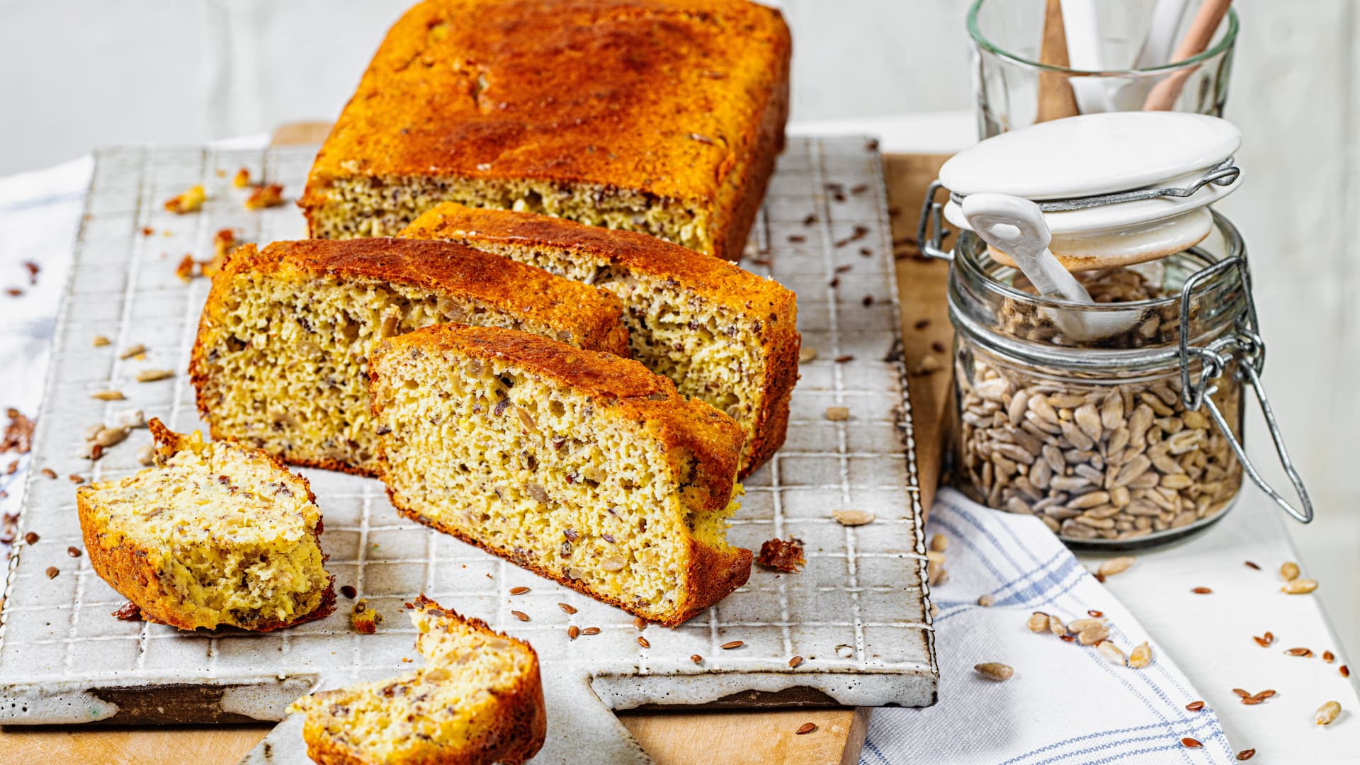 Brot mit Mandelmehl