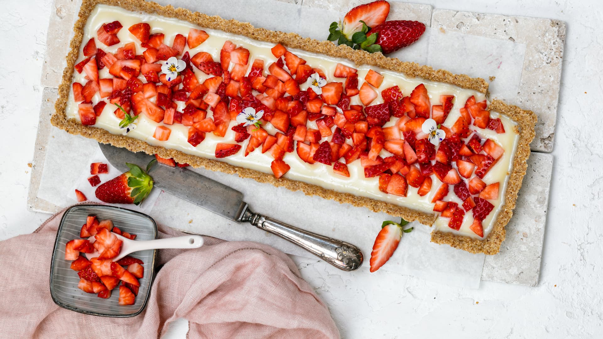 Nachtisch mit Haferflocken