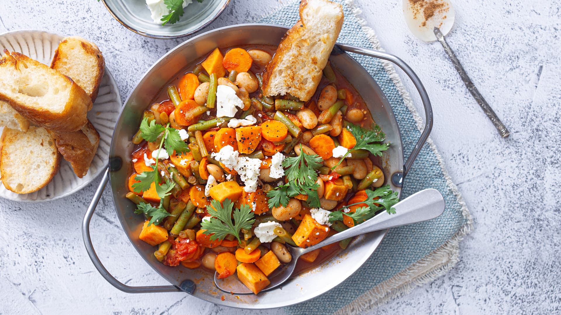 One-Pot-Bohnen mit Gemüse