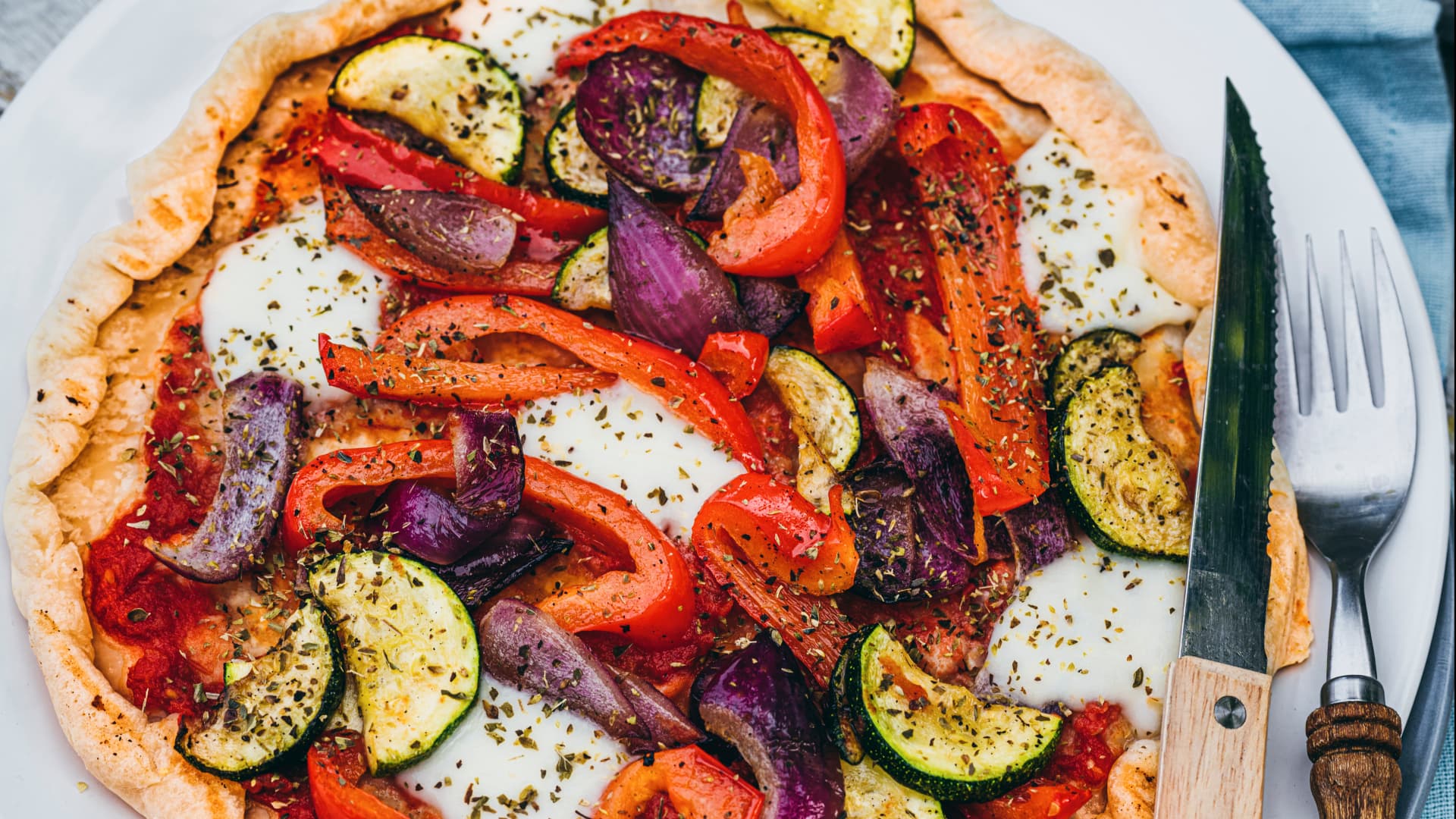 Pizza vom Grill