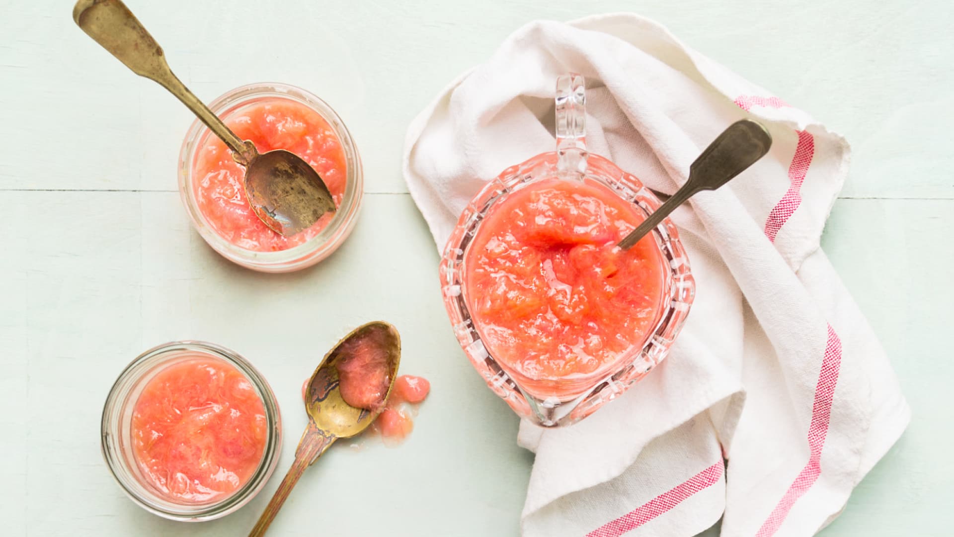 Rhabarberkompott ohne Zucker