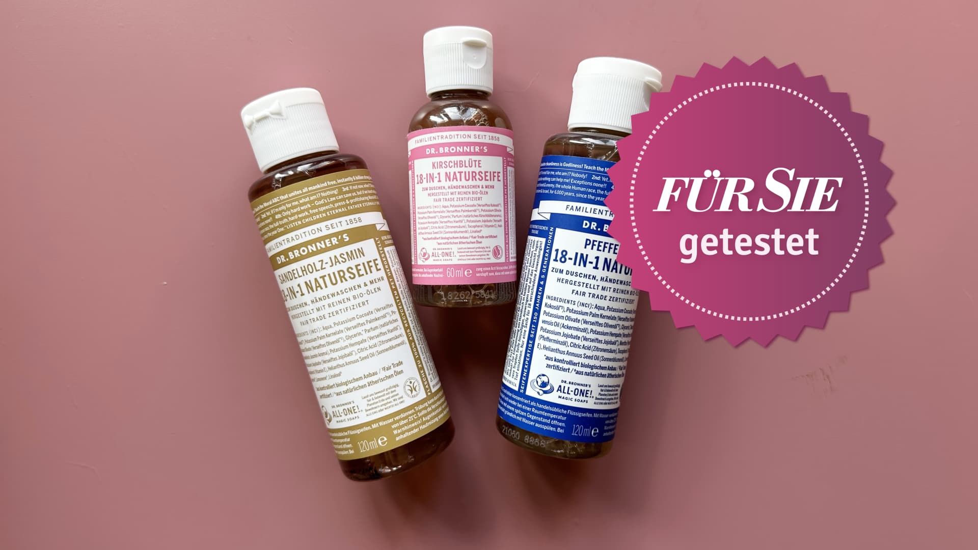 Seife von Dr. Bronner's im Test